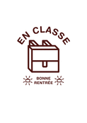 Un cartable pr&ecirc;t pour une nouvelle ann&eacute;e